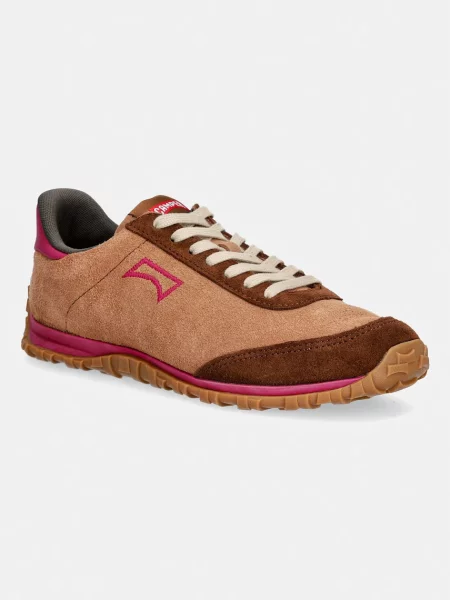 Camper Drift Walk sneakers pentru femei din piele întoarsă maro