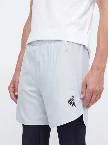 Къс панталон за трениране adidas Performance Designed for Training зелено синьо