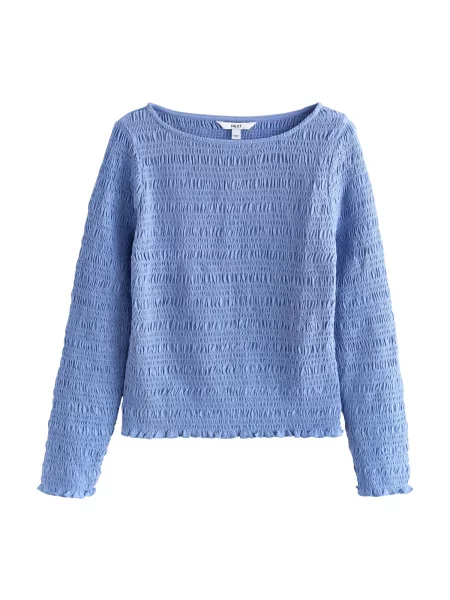 Next Tricou denim albastru