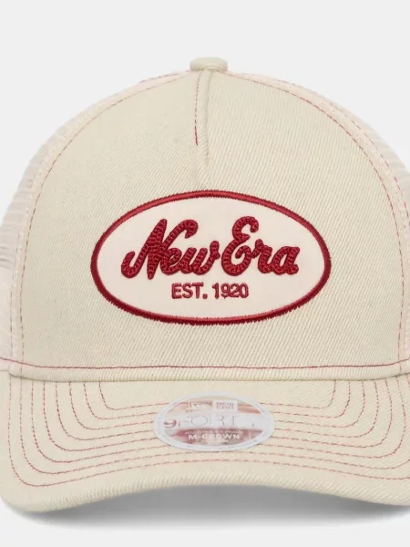 Šiltovka New Era béžová