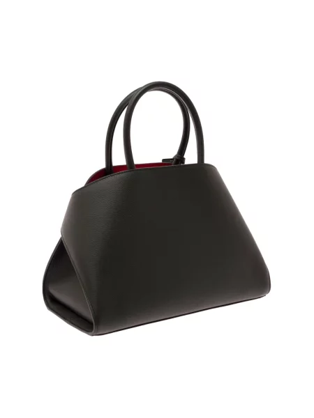 Torebka Salvatore Ferragamo skórzana czarna
