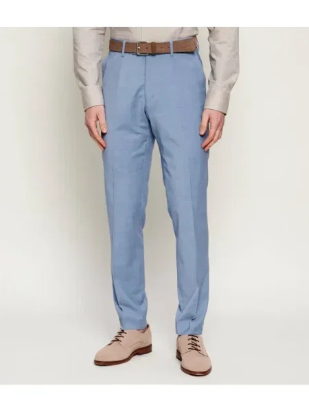 TIGER OF SWEDEN Pantaloni Tenuta cu adaos de lână albastru