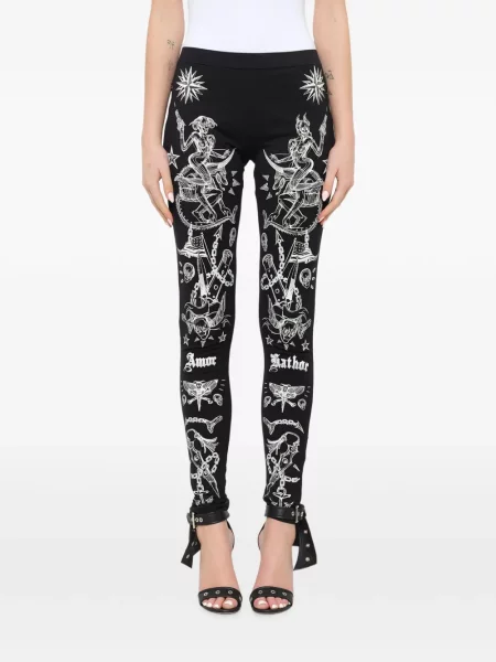 Leggings Givenchy cu imagine negru