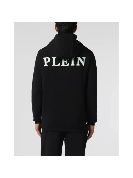 Bluza z kapturem Philipp Plein czarna