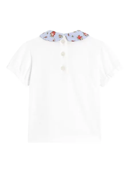 Dětské top Dolce & Gabbana bílý