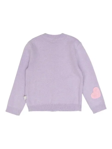 Dětské kardigan Stella Mccartney fialový