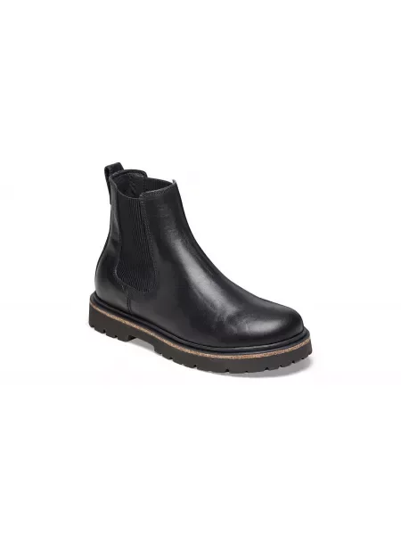 Sztyblety Birkenstock skórzane czarne