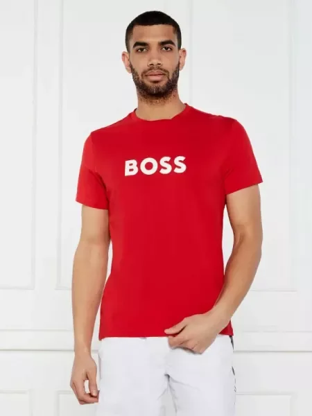 BOSS BLACK Tricou RN negru