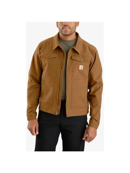 Kurtka Carhartt Rugged Flex Duck Berwick ciemny S brązowy
