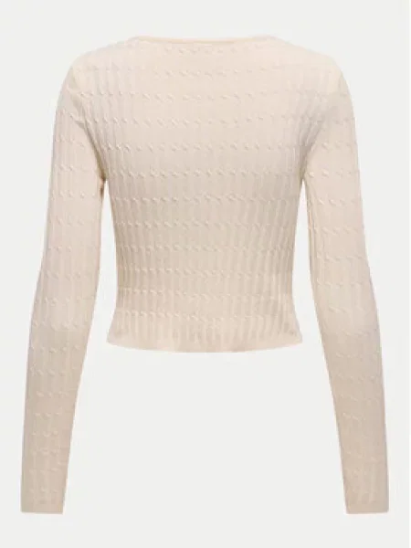ONLY Svetr Meddi Cropped Fit béžová