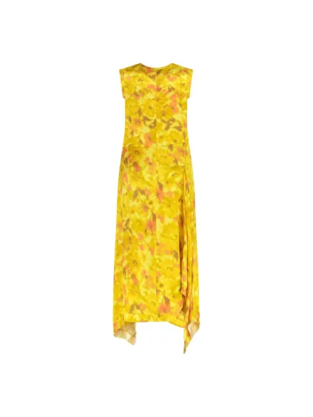 Sukienka Acne Studios żółta