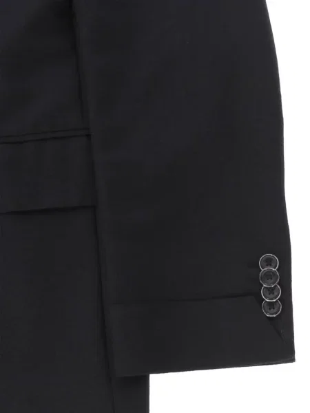 Jednořadé sako Versace Pre-owned modré