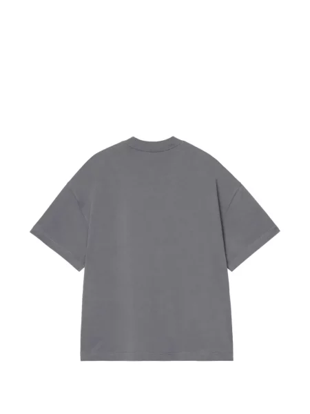 Tricou Carhartt Wip cu imagine gri