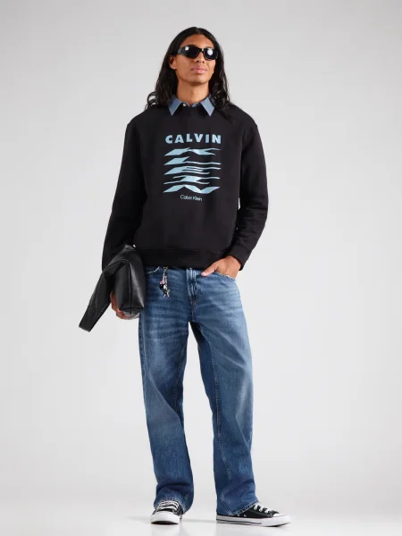 Palton Calvin Klein Jeans negru
