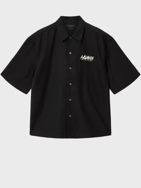 Сорочка Allsaints чорна