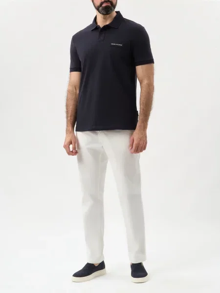 Поло Armani Exchange синее