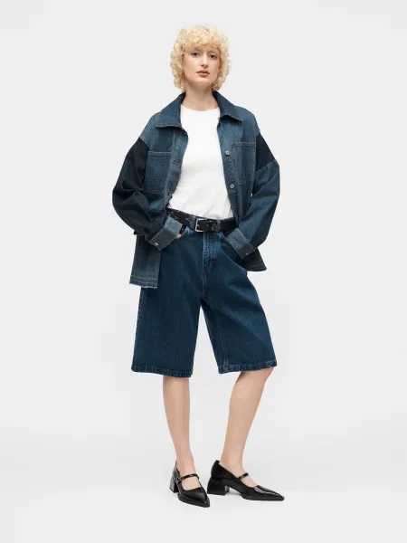 Abercrombie & Fitch Átmeneti dzseki tengerészkék / sötétkék