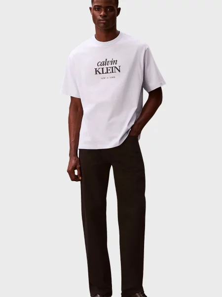 Бриллиант футболка Calvin Klein Jeans голубая