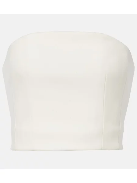 Sutien Wardrobe.nyc de lână alb