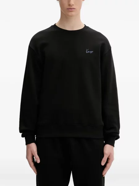 Pulover Kenzo cu broderie negru
