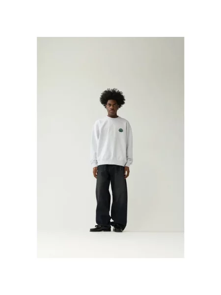 Bluza nierozpinana New Amsterdam Surf Association z logo szara