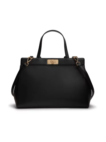 Rucsac Tommy Hilfiger din piele negru