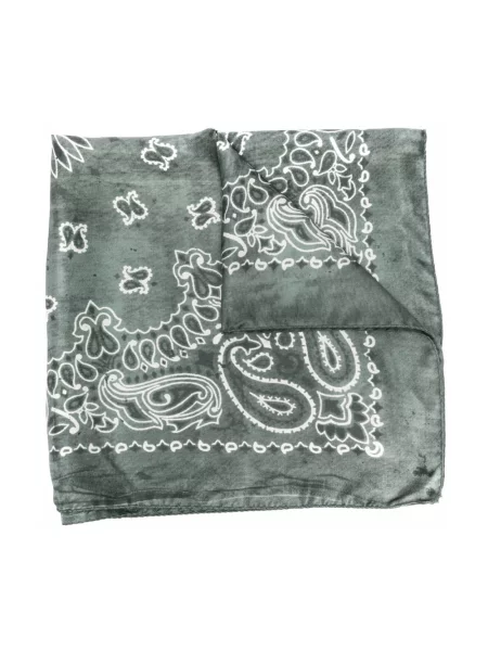 Szal Golden Goose z wzorem paisley zielona