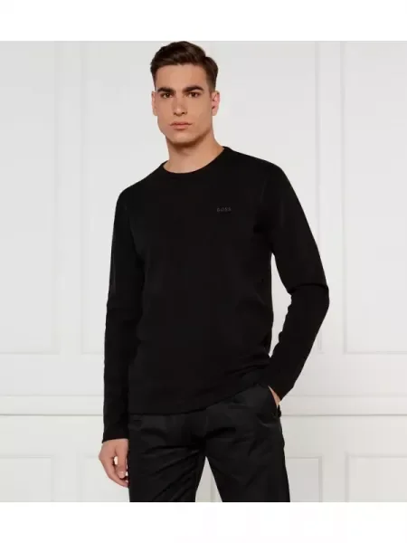 Tricou mânecă lungă Boss Orange negru