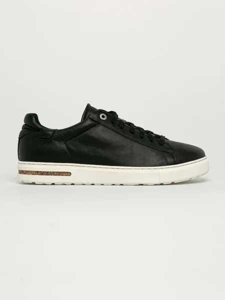 Usnjene superge Birkenstock Bend Low črna