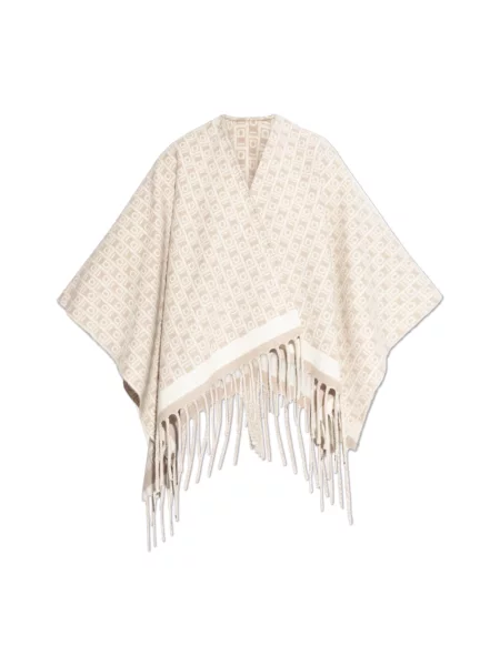 Kurtka Ferragamo wełniana beżowa