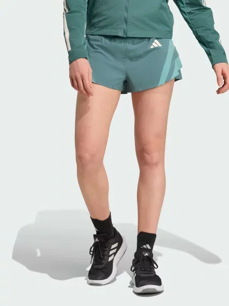 Шорти спортивні adidas adizero зелений