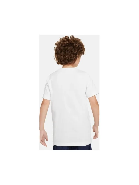 Tricou copii Nike alb