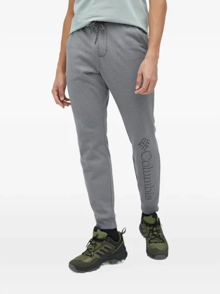 Pantaloni Columbia cu imagine alergare gri