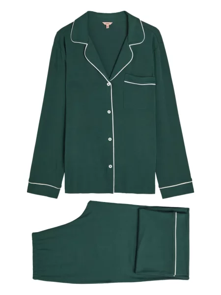 Пижама Eberjey от джърси зелено