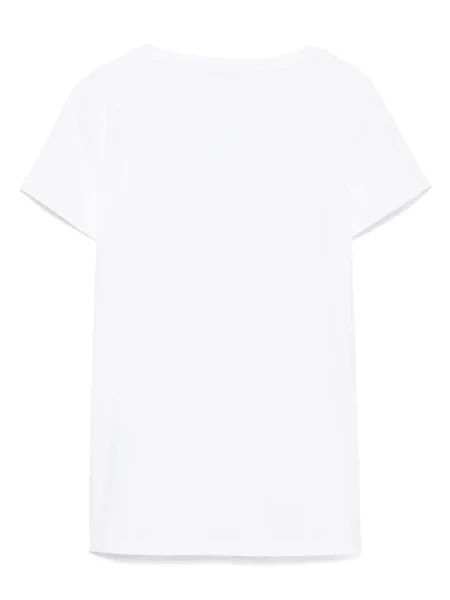 Tricou Liu Jo de cristal alb