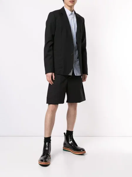 Pantaloni scurți Wooyoungmi negru