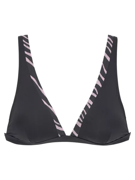 LASCANA Sutien costum de baie roz pastel negru