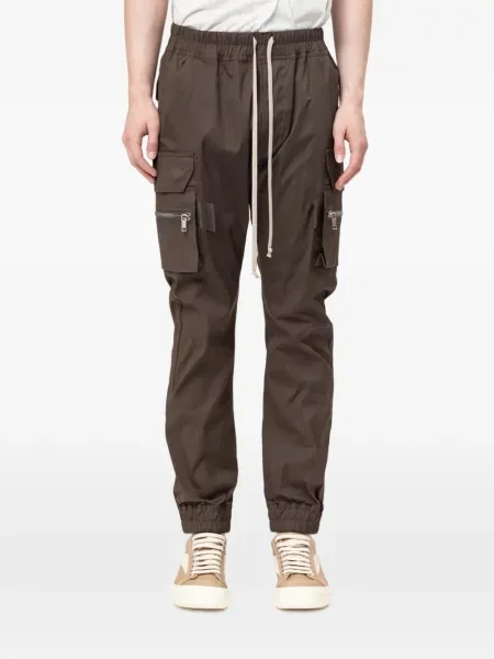 Pantaloni cargo Rick Owens maro