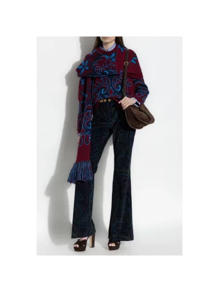 Sweter Etro czerwony