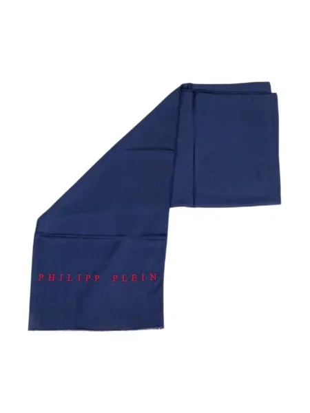Szal Philipp Plein elegancka niebieska