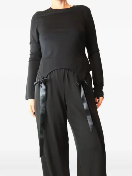 Μακρύς τοπ Simone Rocha μαύρο