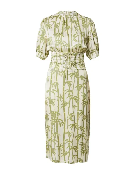 Katy Perry exclusive for ABOUT YOU Rochie Ella crem verde