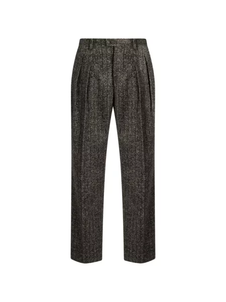 Pantaloni Dolce & Gabbana cu dungi gri