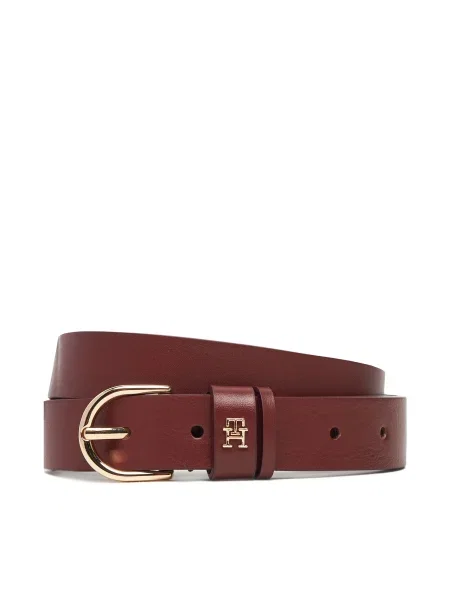 Кожен Tommy Hilfiger бежово