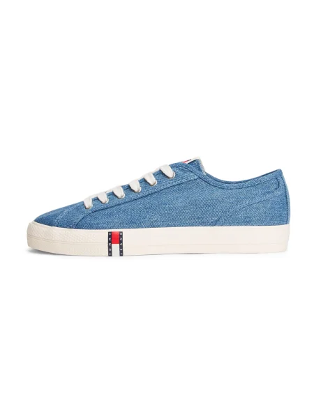 Sneakerși Tommy Jeans albastru