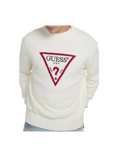 Geacă de blugi Guess Jeans alb