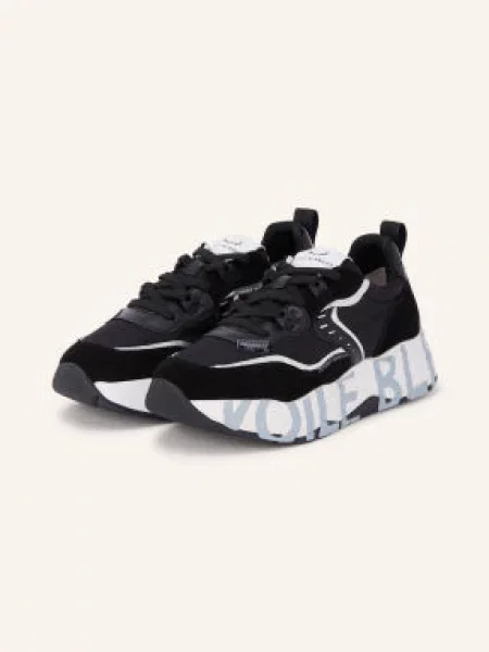 Voile Blanche Sneakersy schwarz czarne