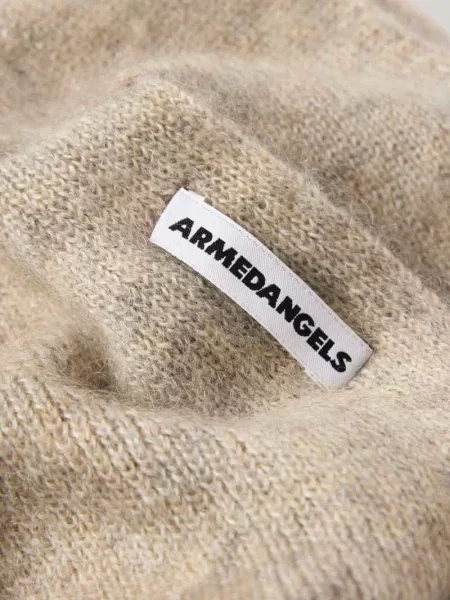 Szalik z mieszanki moheru z dodatkiem wełny model MOHAIR' Armedangels