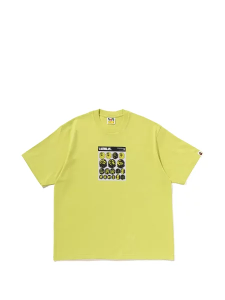 Tricou A Bathing Ape® cu imagine galben