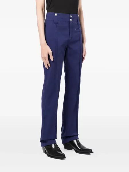 Pantaloni Marant plisate albastru